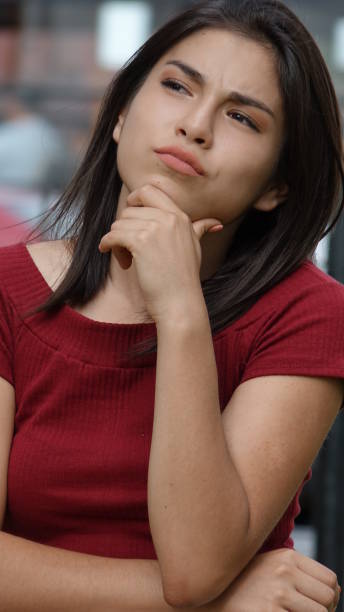 istock Female Teen Thinking Or Wondering 917853348