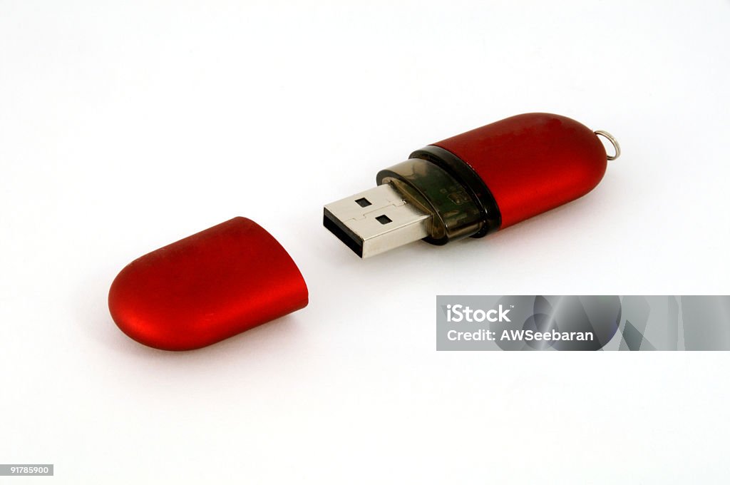 USB-Aufbewahrung Drive - Lizenzfrei Daten Stock-Foto
