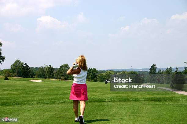 Pretty In Pink Stock Photo - Download Image Now - Adult, Aiming, Beautiful Woman