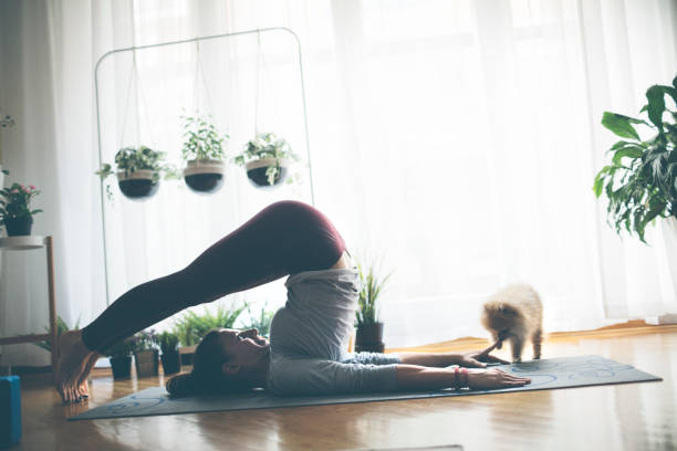 istock Yoga At Home 917865682
