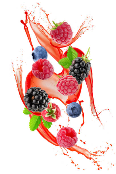 istock berry mix in juice splash isolated on a white background 917869810