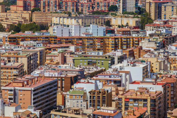 istock Cityscape of dense built area 917870184