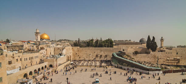 istock Wide panorama of Western Wall, Jerusalem 917872676