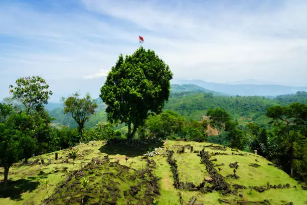 Photo of Gunung Padang Megalithic Site in Cianjur, West Java, Indonesia