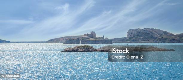 Famous If Castle Chateau Dif Marseille France Stock Photo - Download Image Now - Marseille, Beach, Architecture