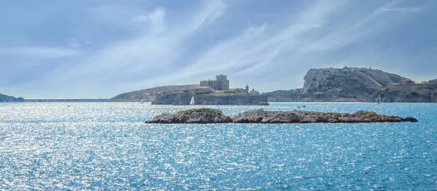 Photo of Famous If castle, chateau d'If, Marseille, France