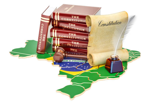 istock Constitution of Brazil concept, 3D rendering 917888924