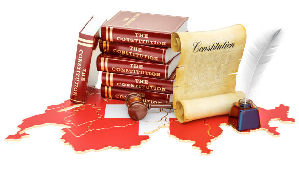 istock Constitution of Switzerland concept, 3D rendering 917889460