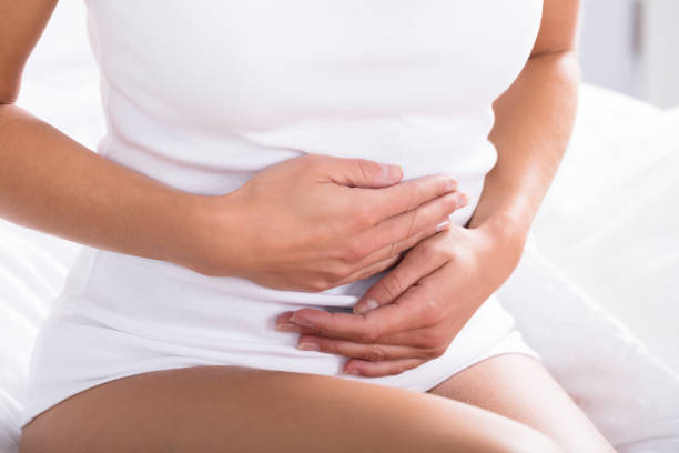istock Woman Suffering From Stomach Pain 917893120