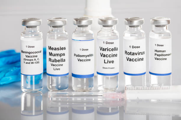istock Syringe And Vaccine Bottles 917896440