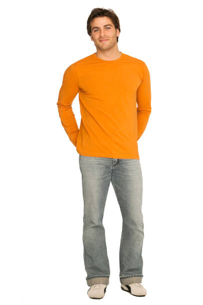 istock Handsome and Confident Young Man Posing on a White Background 917899952