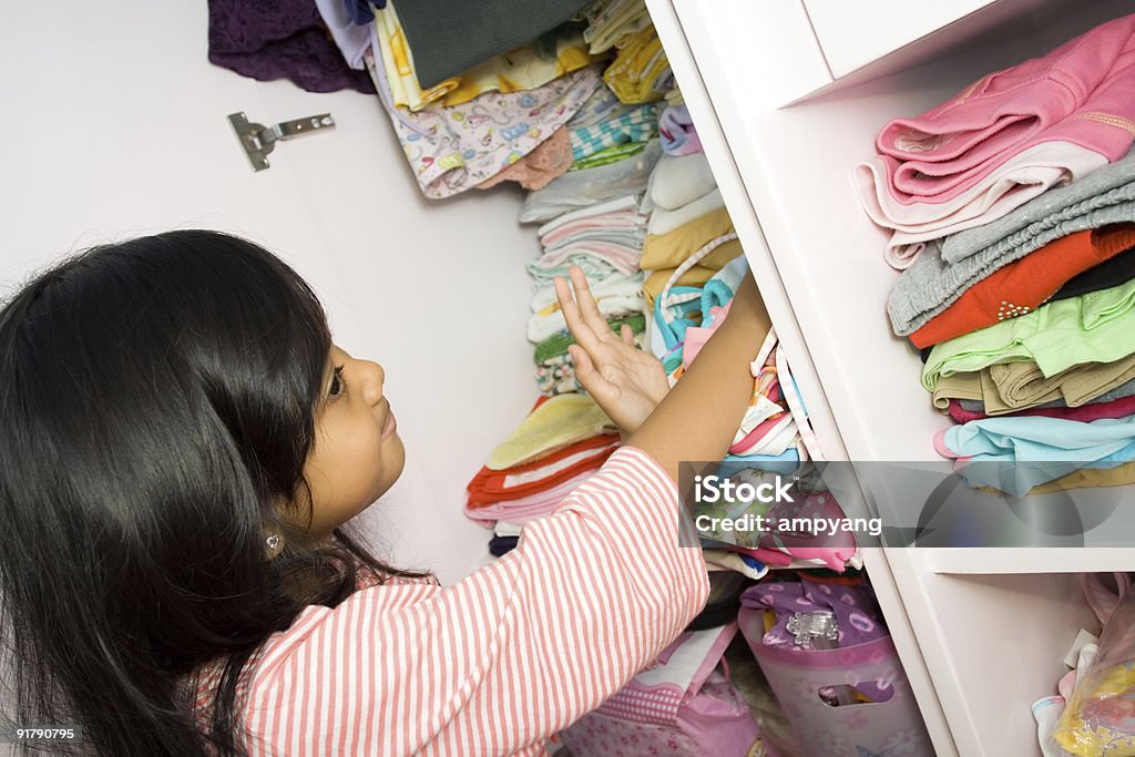 little girl and fashion  Child Stock Photo