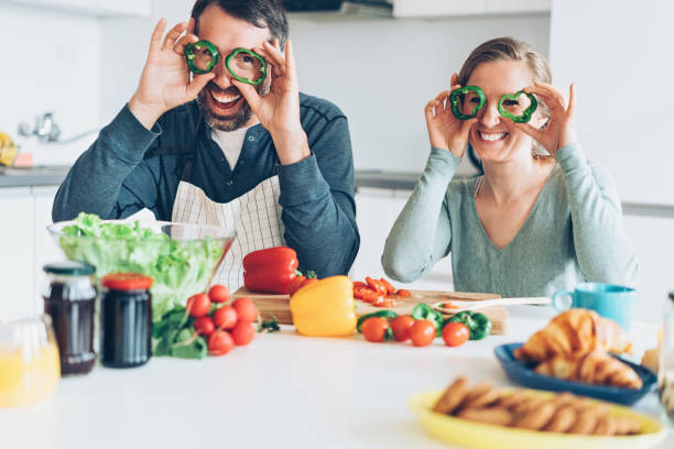 istock Happy playful couple 917915692