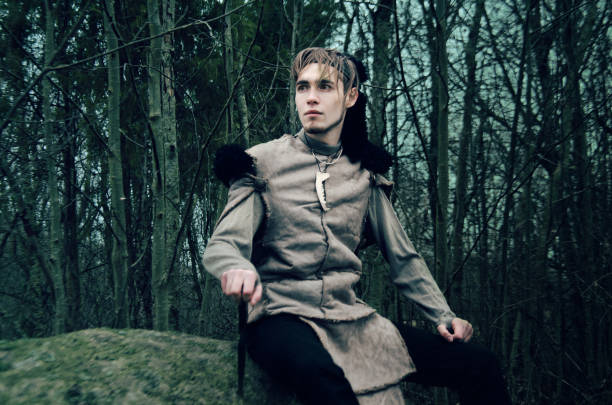 istock guy in a barbarian costume 917919468