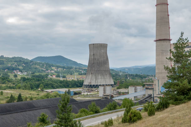 istock Coal power plant in Eastern Europe 917919484