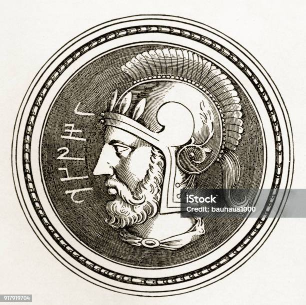 Hannibal The Warrior 247183 Bc Engraving Stock Illustration - Download Image Now - Hannibal - Military Commander, Leadership, Spain