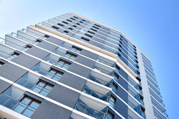 istock Facade of a modern apartment building 917922186