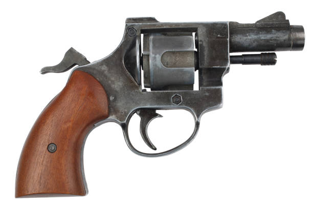 istock Revolver isolated on white 917926162