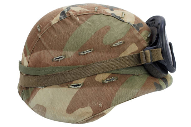 istock us army kevlar helmet with goggles 917926576