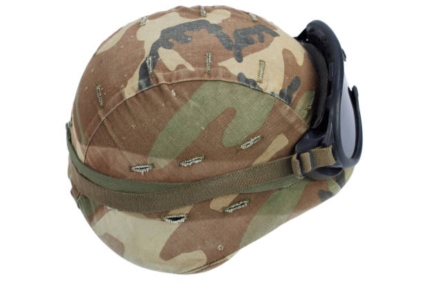 istock us army kevlar helmet with goggles 917926624