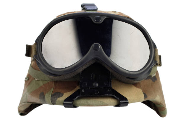 istock us army kevlar helmet with goggles 917928906