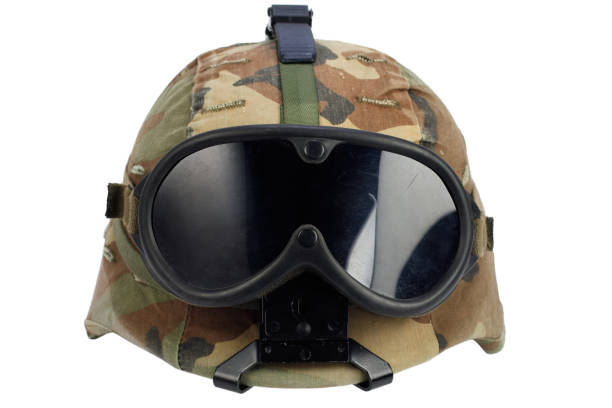 istock us army kevlar helmet with goggles 917928918