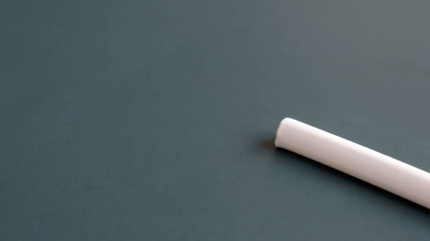 istock Green chalkboard and white chalk 917936524