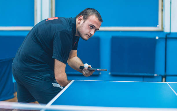 istock Guy loves table tennis 917944454
