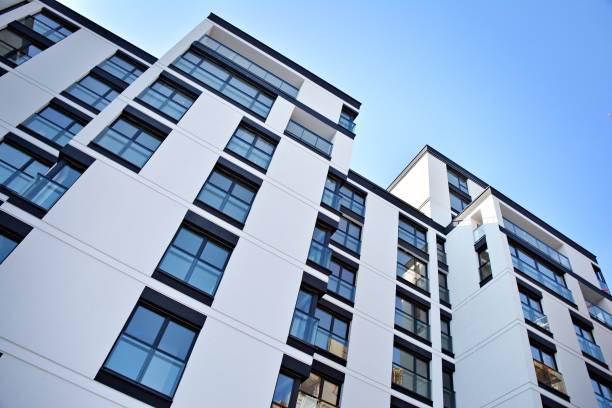 istock Facade of a modern apartment building 917963844