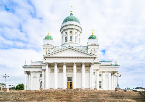 istock View on Helsinki Cathedral - Finland 918000344