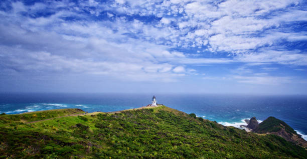 istock Cape Reinga Lighthouse, New Zealand 918007088