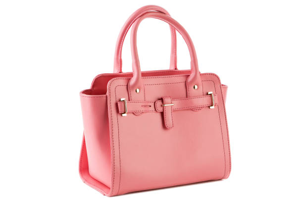 istock pink female bag on a white background 918019834