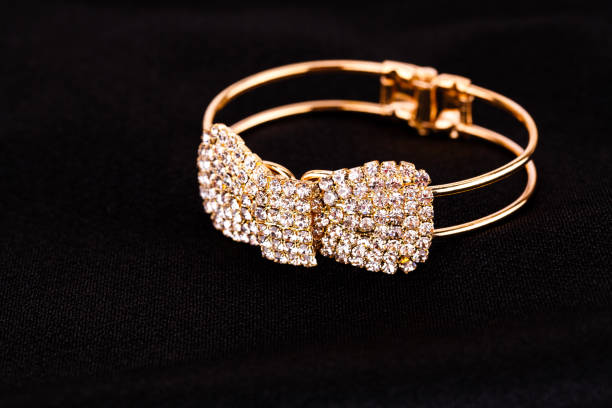 istock Stylish bracelet with stones 918023590