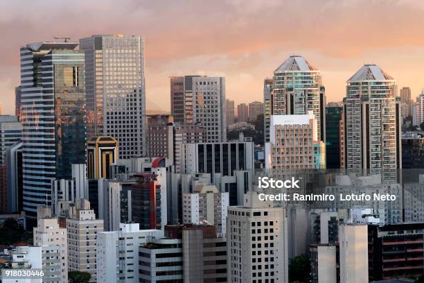 Building The City Of Sao Paulo South America Brazil Stock Photo - Download Image Now