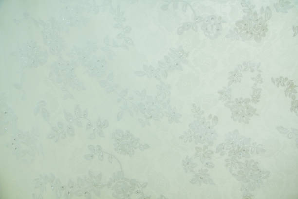 istock Beautiful embroidery pattern used as a component in bridal gown 918042676