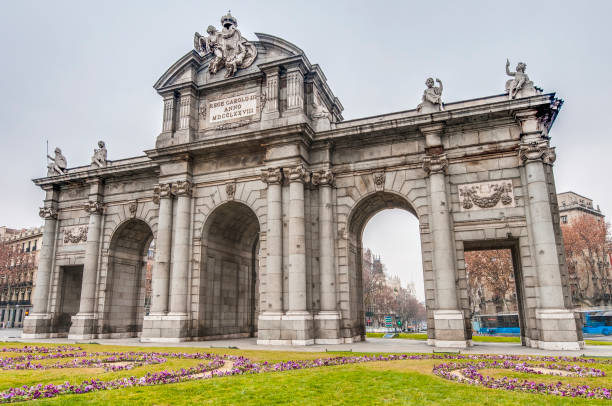istock Puerta de Alcala at Madrid, Spain 918063828