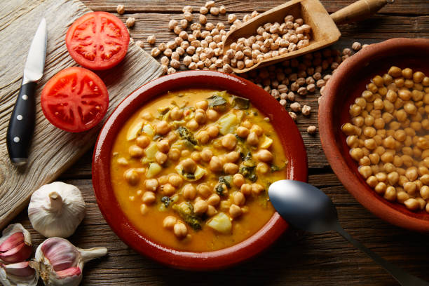 istock Potaje de Garbanzos chickpea stew Spain 918087512