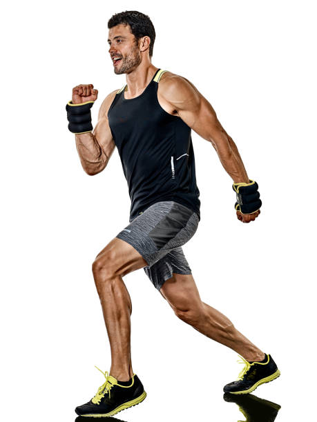 istock fitness man cardio boxing exercises isolated 918090190