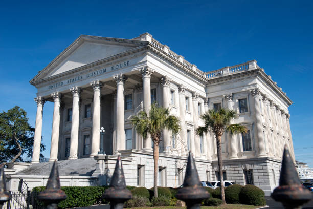 Historic United States Custom House in downtown Charleston, South Carolina