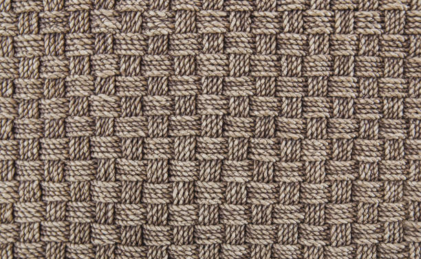 Sisal carpet flooring background