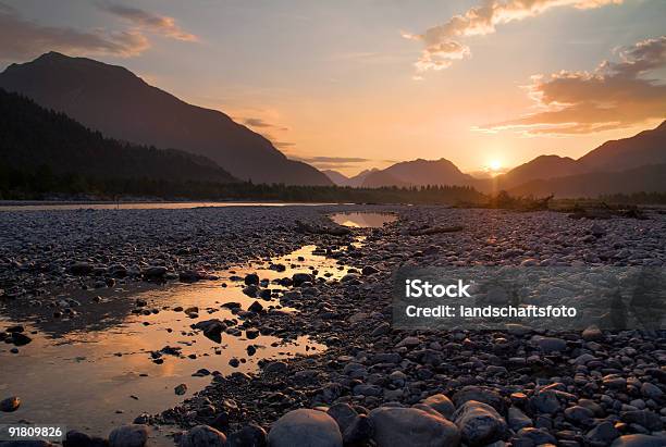 Река Лех На Утро — стоковые фотографии и другие картинки Австрия - Австрия, Без людей, Вода
