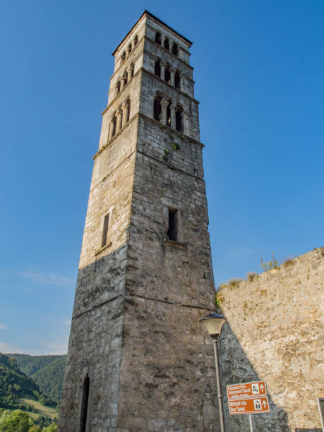 istock Beautiful old historical church tower in Jajce 918107008