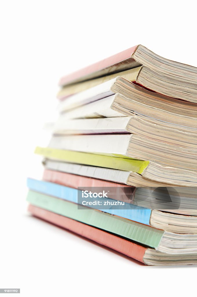 heap of magazines  Catalog Stock Photo