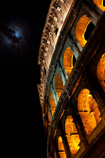 istock Colosseum in the moonlight 91811732
