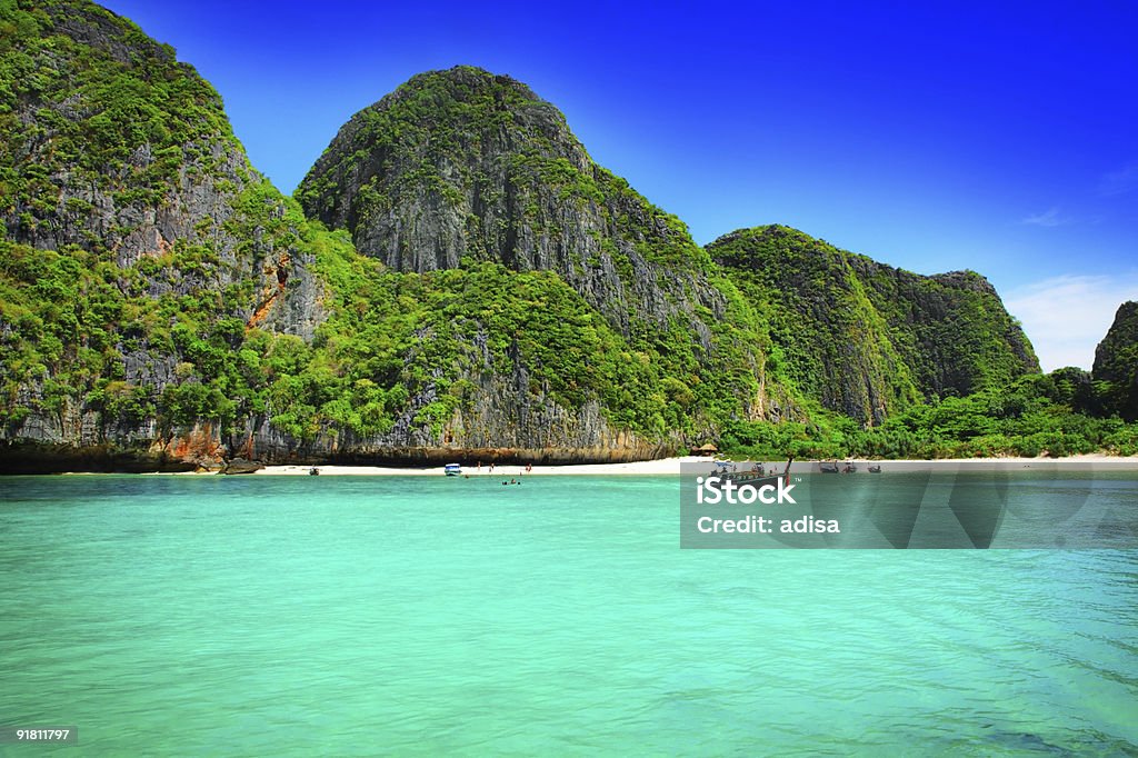 Maya Bay  Maya Bay Stock Photo