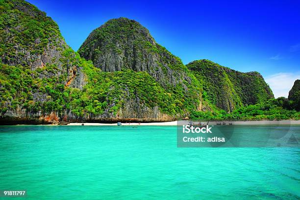 Maya Bay Stock Photo - Download Image Now - Maya Bay, Andaman Sea, Asia
