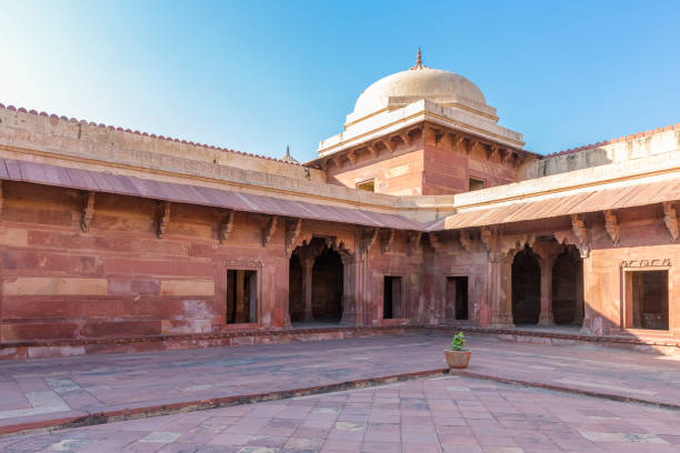 Jodha Bai's palace, Fatehpur Sikri, Uttar Pradesh, India Jodha Bai's palace, Fatehpur Sikri, Uttar Pradesh, India jodha bai's palace stock pictures, royalty-free photos & images