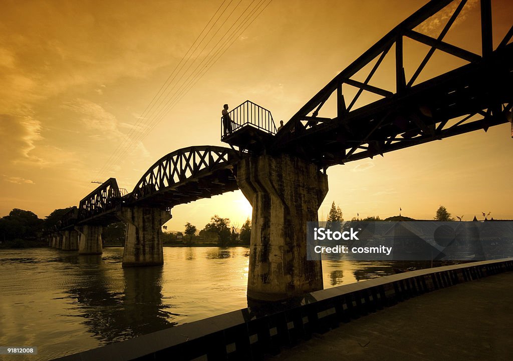 Pont Riwer Kwaï - Photo de Asie libre de droits