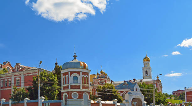 istock Iversky Women's Monastery in Samara on summer day 918125092