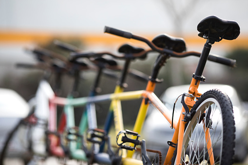 Tandem bicycle selective focus